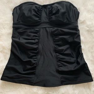 Athleta Tankini, black, 36 B/C
